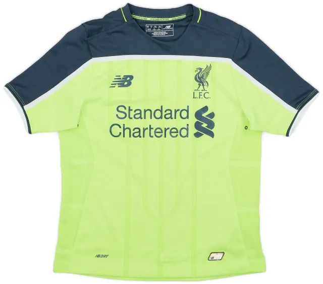 NewBalance 2016-17 Liverpool Third Shirt - 8/10 - (M.Boys)