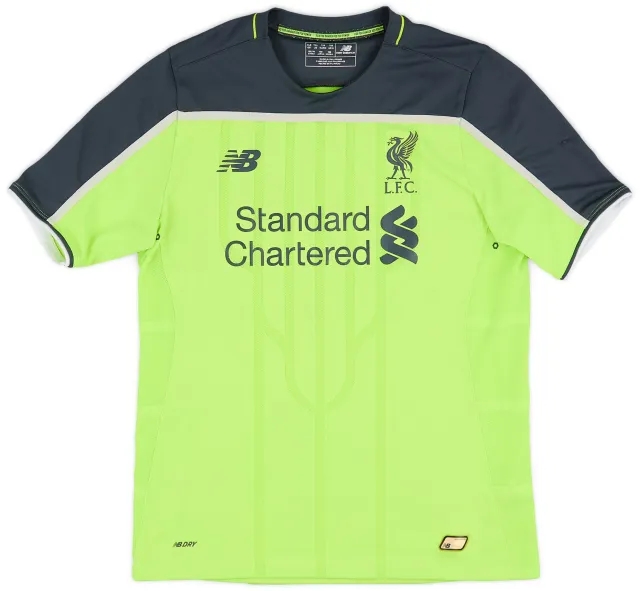 NewBalance 2016-17 Liverpool Third Shirt - 7/10 - (XL.Boys)
