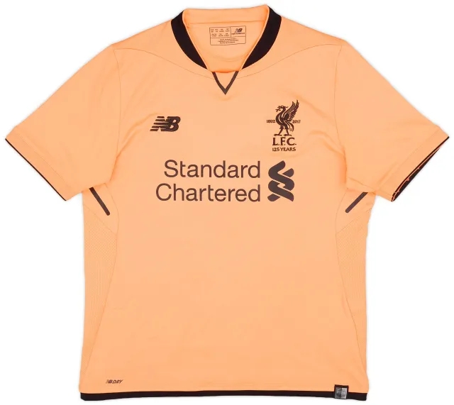 NewBalance 2017-18 Liverpool 125 Years Third Shirt - 8/10 - (XL.Boys)