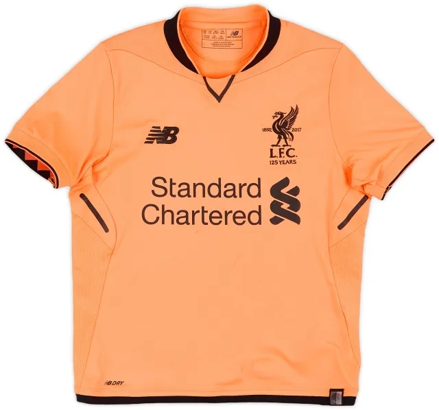 NewBalance 2017-18 Liverpool 125 Years Third Shirt - 7/10 - (M.Boys)
