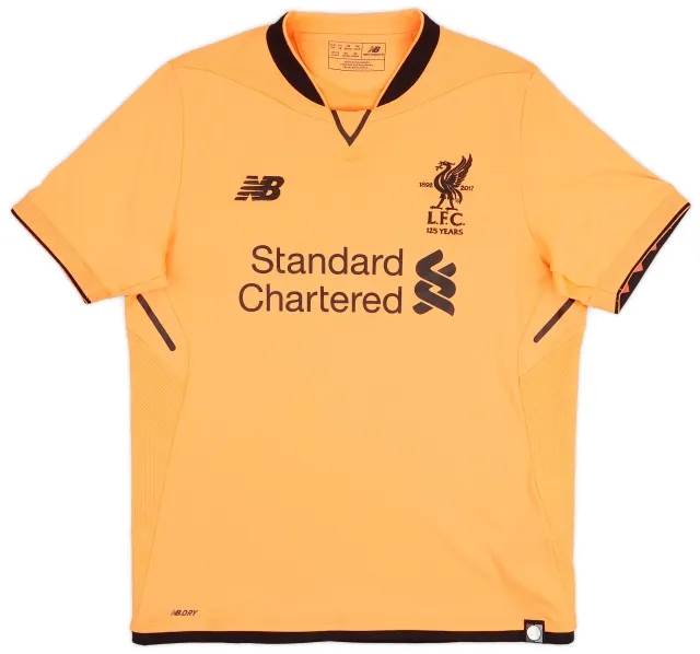 NewBalance 2017-18 Liverpool 125 Years Third Shirt - 9/10 - (XL.Boys)