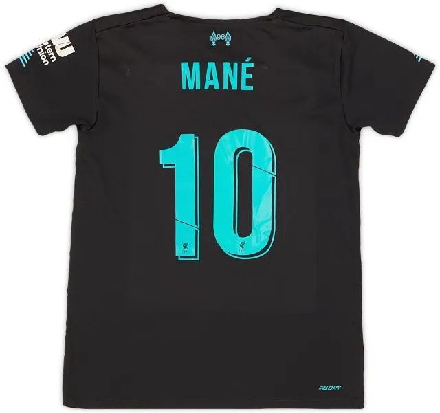 NewBalance 2019-20 Liverpool Third Shirt Mane #10 - 6/10 - (S.Boys)