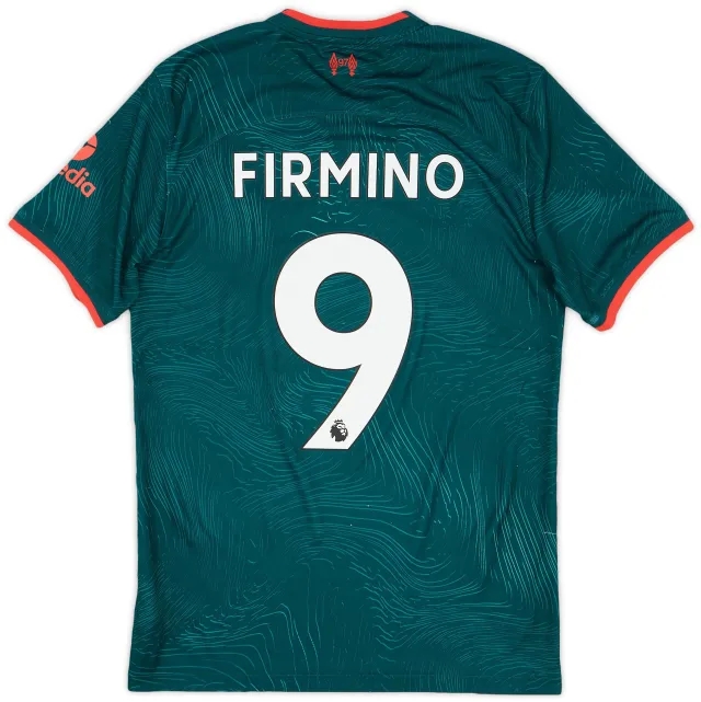 Nike 2022-23 Liverpool Third Shirt Firmino #9 - 8/10 - (S)