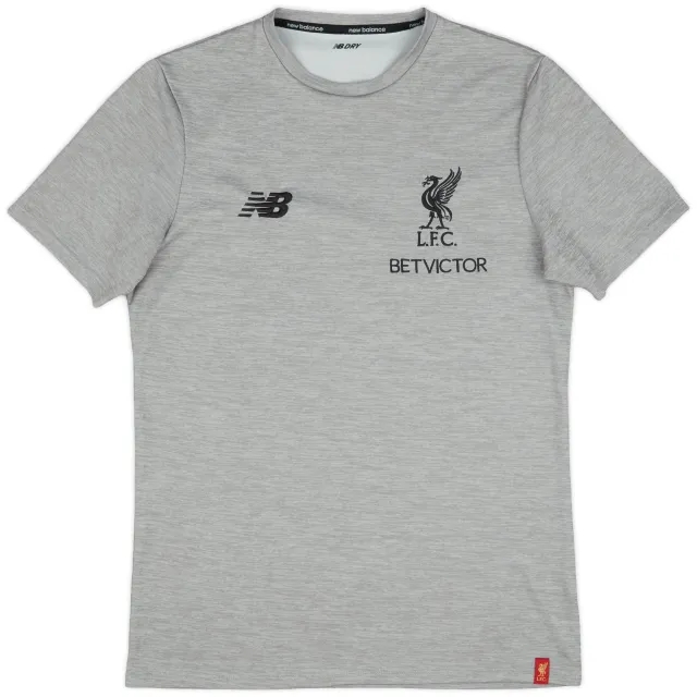 2018-19 Liverpool New Balance Training Shirt - 9/10 - (S)