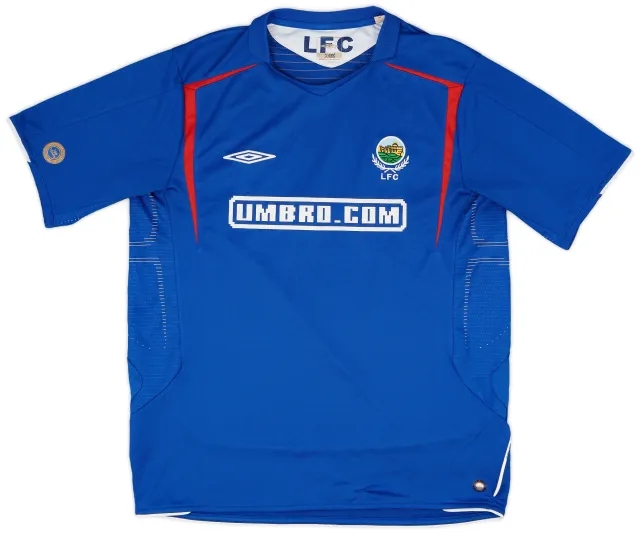Umbro 2005-07 Linfield Home Shirt - 6/10 - (XL)