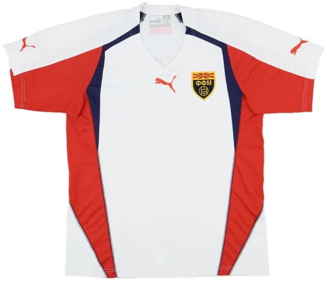Puma 2004-05 North Macedonia Away Shirt - 7/10 - (M)