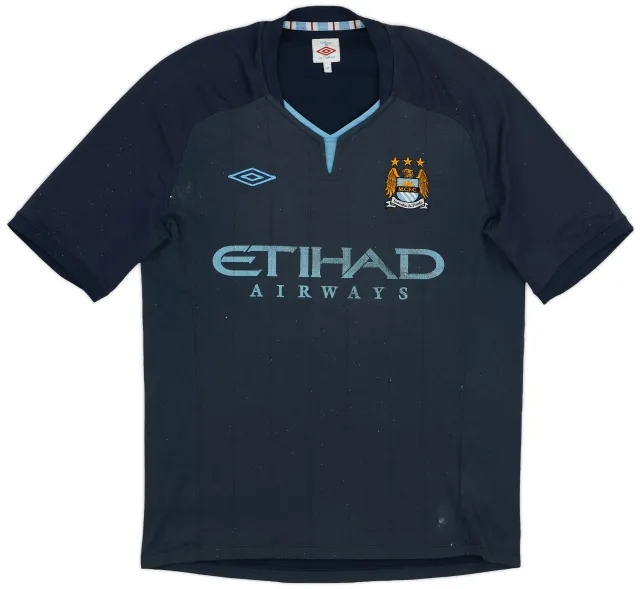 Umbro 2010-12 Manchester City Away Shirt - 3/10 - (L)