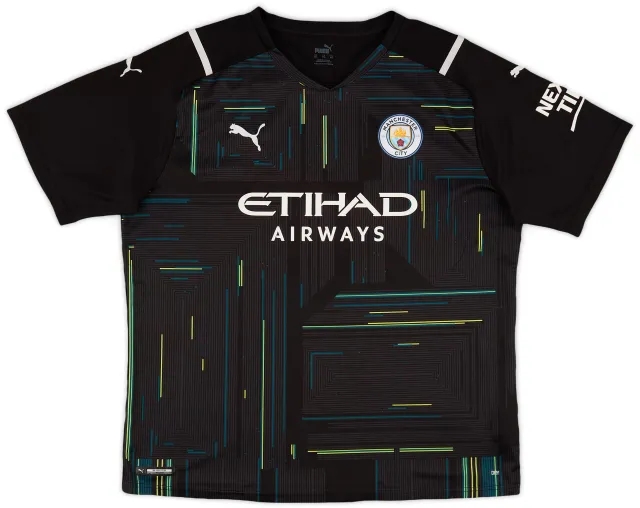 Nike 2021-22 Manchester City GK Shirt - 8/10 - (XXL)