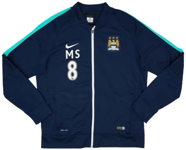 2015-16 Manchester City Nike Track Jacket MS #8 - 9/10 - (XL)