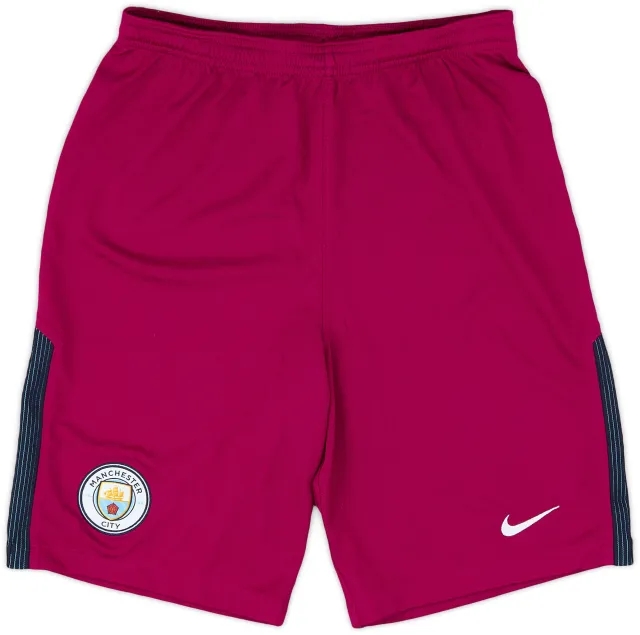 Nike 2017-18 Manchester City Away Shorts - 9/10 - (XL.Boys)