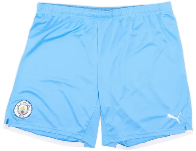 Puma 2020-21 Manchester City Alternate Home Shorts - 9/10 - (XXL)