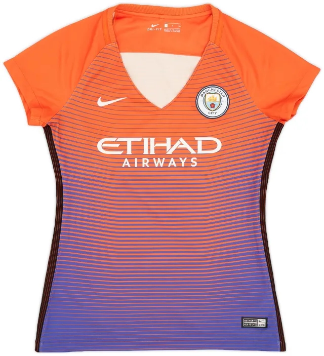 Nike 2016-17 Manchester City Third Shirt - 9/10 - (Women's S)