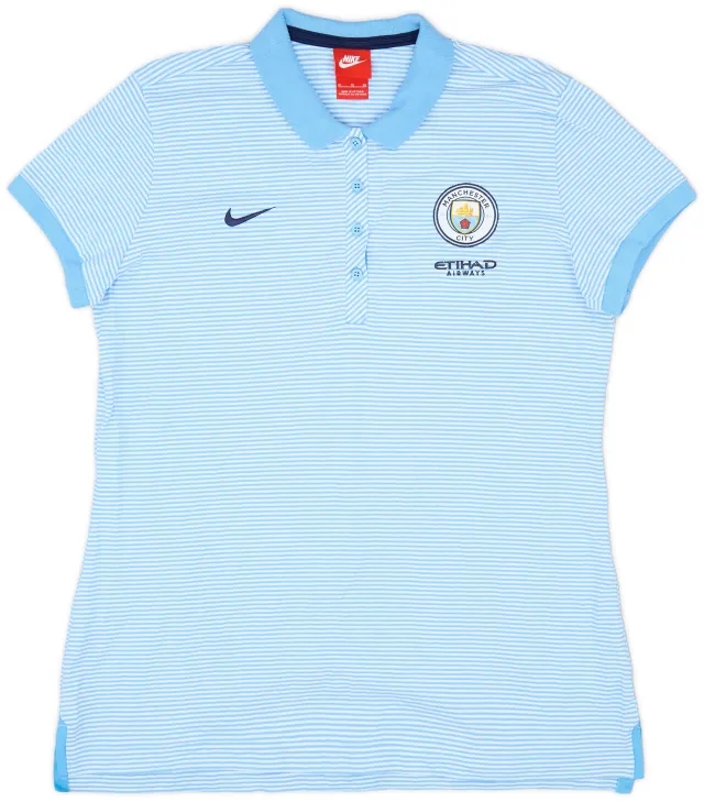 2016-17 Manchester City Nike Polo Shirt - 9/10 -  (Women's XL)