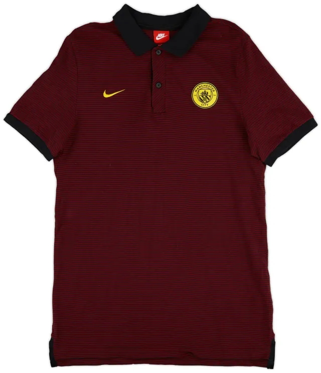 2016-17 Manchester City Nike Polo Shirt - 9/10 - (L)