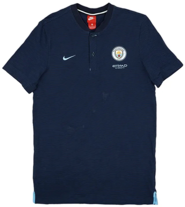 2017-18 Manchester City Nike Polo Shirt - 6/10 - (M)