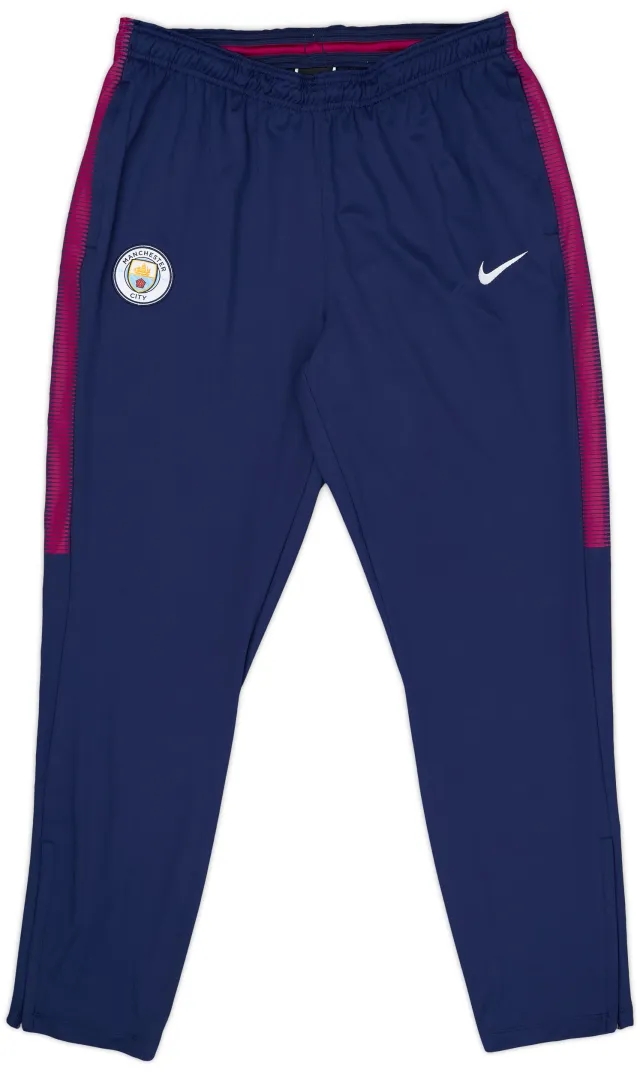 2017-18 Manchester City Nike Polo Shirt - 7/10 - (Women's M)