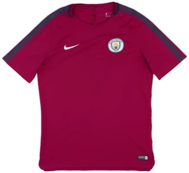 2017-18 Manchester City Nike Training Shirt - 8/10 - (L)