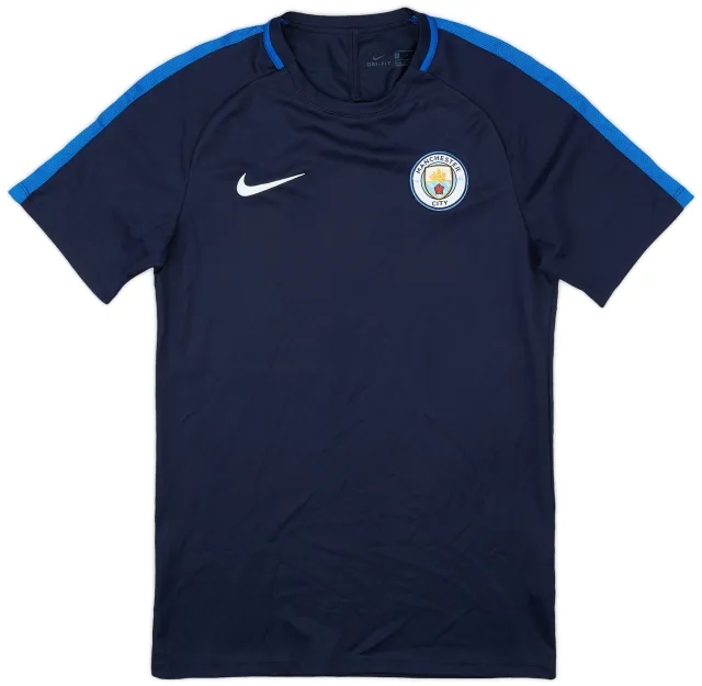 2018-19 Manchester City Nike Track Pants/Bottoms - 9/10 - (S)