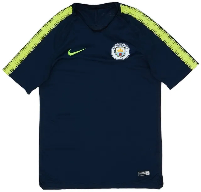 2018-19 Manchester City Puma Training Shirt - 8/10 - (M)