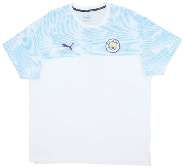 2019-20 Manchester City Puma Training Shirt - 9/10 - (XL)