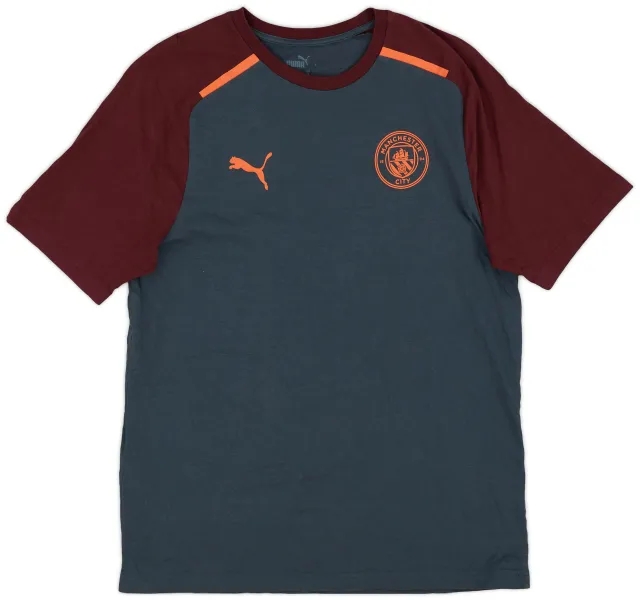 2023-24 Manchester City Puma Leisure Tee - 9/10 - (M)
