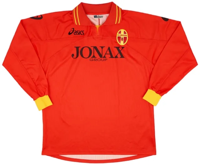 Asics 2001-02 Messina Away L/S Shirt - 9/10 - (L)