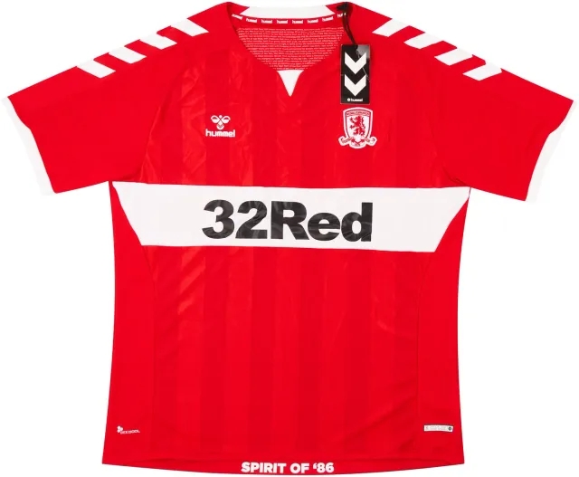 Hummel 2018-19 Middlesbrough Home Shirt 3XL