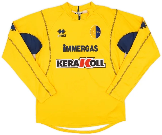 Errea 2005-06 Modena Home L/S Shirt - 8/10 - (L)