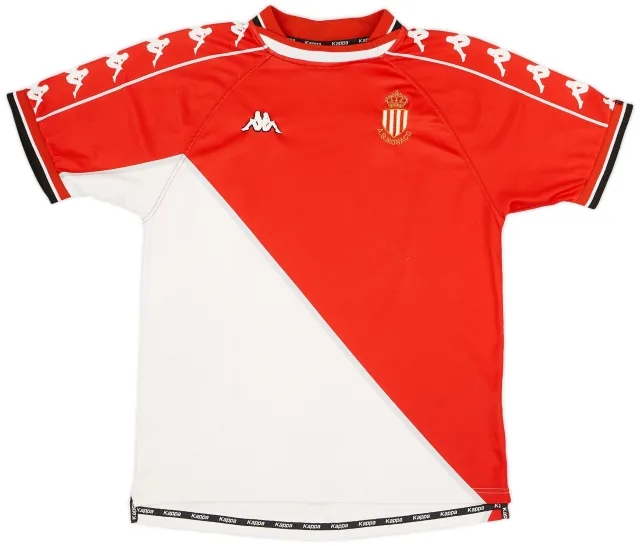 Kappa 1999-00 Monaco Home Shirt - 6/10 - (XL)