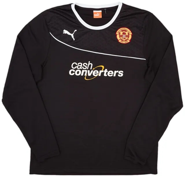 Puma 2013-14 Motherwell Away L/S Shirt - 9/10 - (XL)