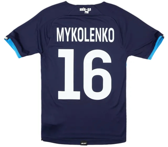 NewBalance 2021-22 Dynamo Kyiv Player Issue Away Shirt Mykolenko #16 (M)