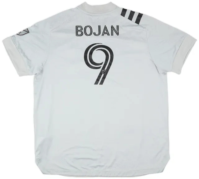adidas 2020-21 Montreal Impact Authentic Away Shirt Bojan #9 (XXL)