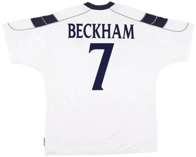 Umbro 2000-01 Manchester United Away Shirt Beckham #7 - 7/10 - (XXL)