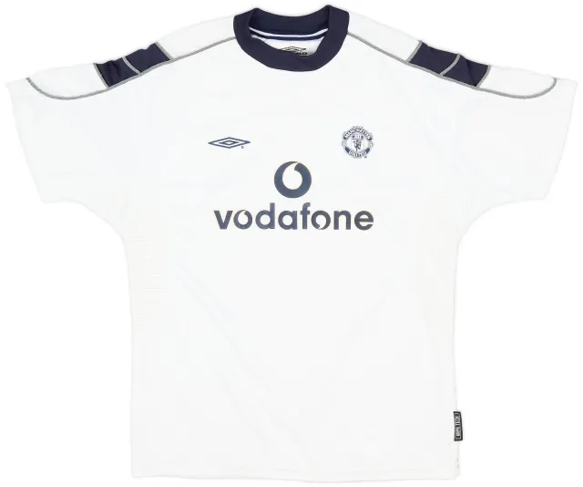 Umbro 2000-01 Manchester United Away Shirt - 7/10 - (L.Boys)