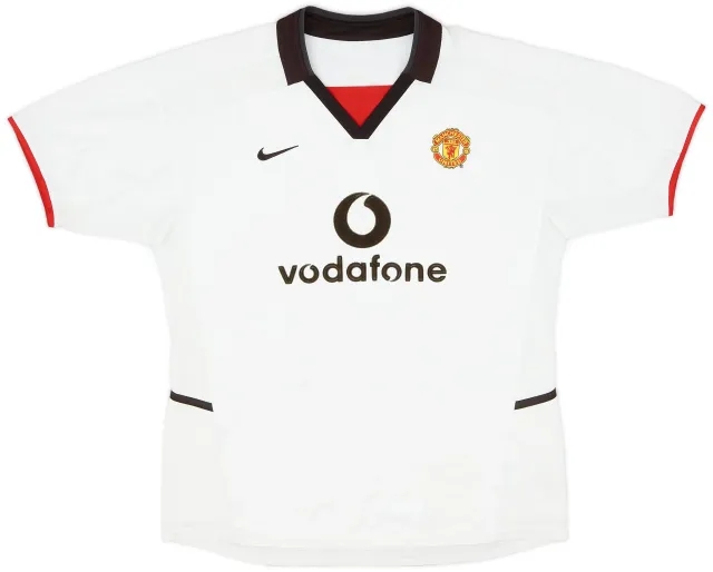 Nike 2002-03 Manchester United Away Shirt - 5/10 - (XL.Boys)