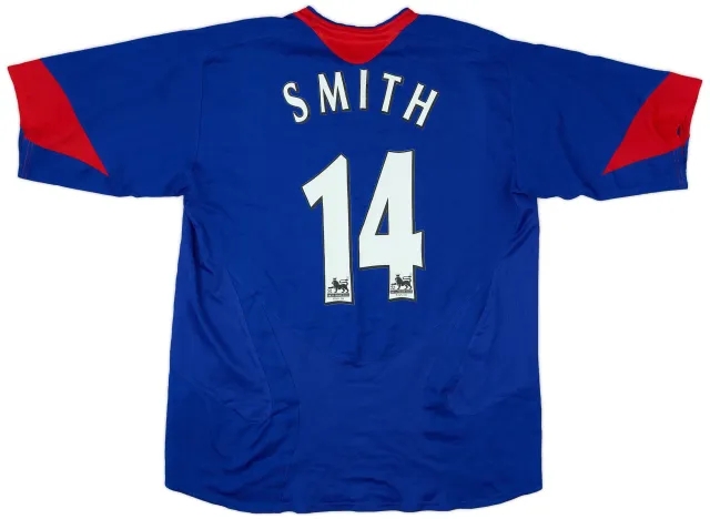Nike 2005-06 Manchester United Away Shirt Smith #14 - 6/10 - (L)