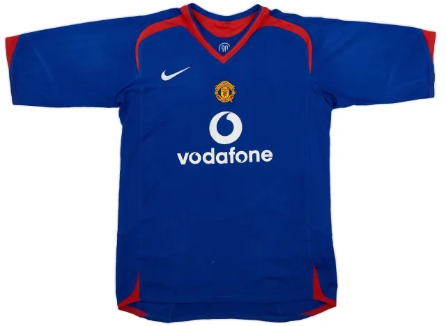 Nike 2005-06 Manchester United Away Shirt - 7/10 - (XL.Boys)