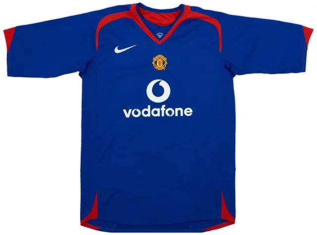 Nike 2005-06 Manchester United Away Shirt - 9/10 - (XL.Boys)