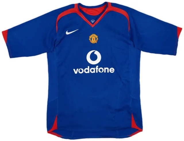 Nike 2005-06 Manchester United Away Shirt - 7/10 - (XL.Boys)