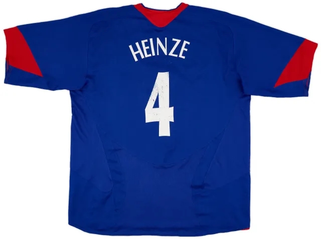 Nike 2005-06 Manchester United Away Shirt Heinze #4 - 5/10 - (XXL)