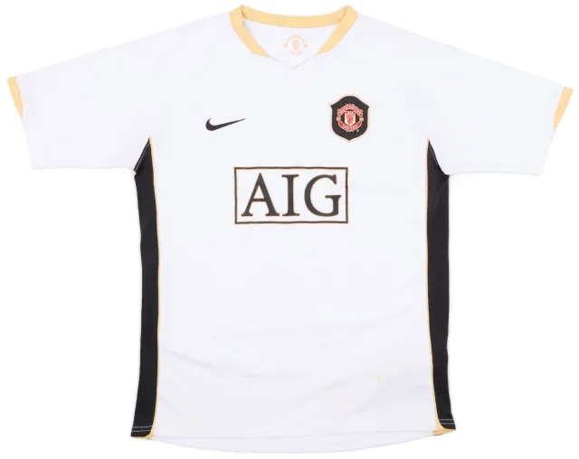 Nike 2006-08 Manchester United Away Shirt - 5/10 - (XL.Boys)