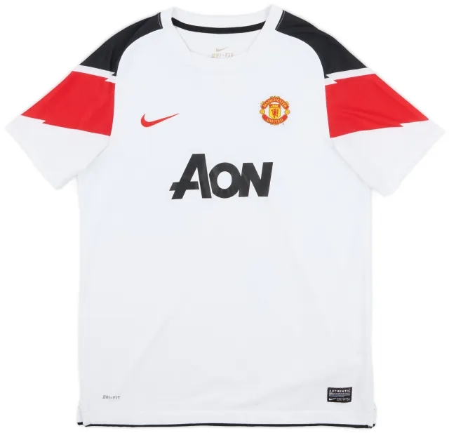 Nike 2010-12 Manchester United Away Shirt - 7/10 - (XL.Boys)
