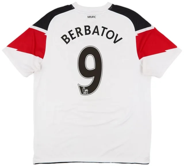 Nike 2010-12 Manchester United Away Shirt Berbatov #9 - 6/10 - (L)
