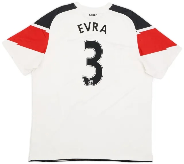 Nike 2010-12 Manchester United Away Shirt Evra #3 - 6/10 - (XL)
