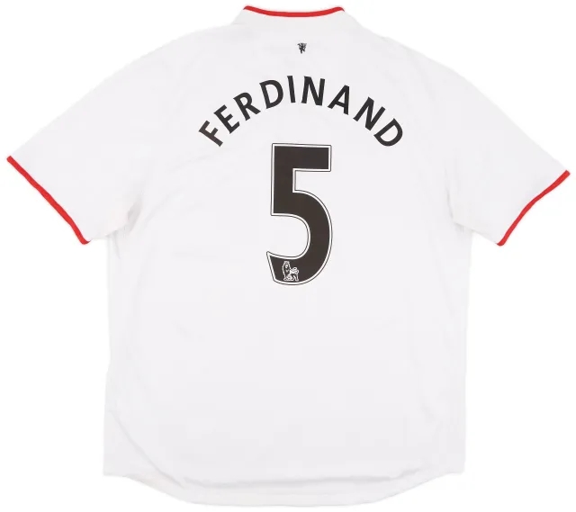 Nike 2012-14 Manchester United Away Shirt Ferdinand #5 - 6/10 - (XL)