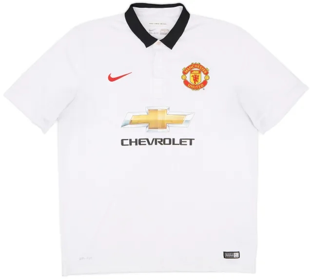 Nike 2014-15 Manchester United Away Shirt - 4/10 - (XL)
