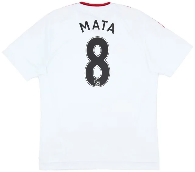 adidas 2015-16 Manchester United Away Shirt Mata #8 - 8/10 - (L)