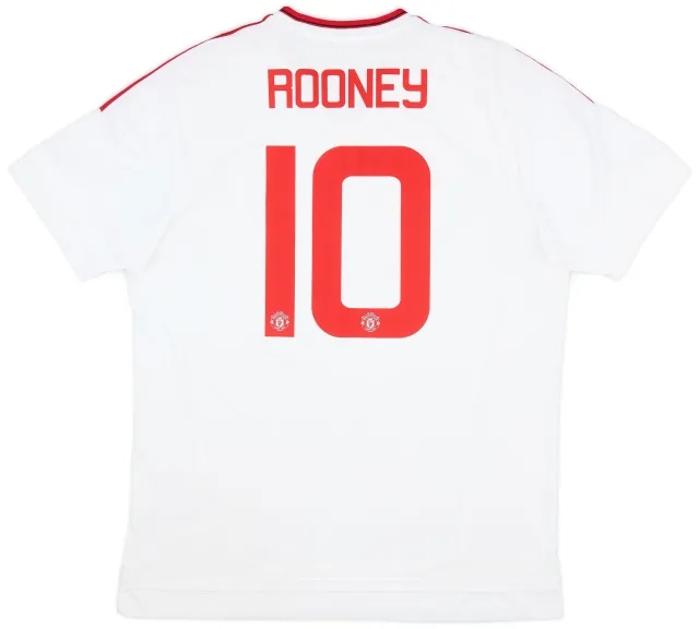adidas 2015-16 Manchester United Away Shirt Rooney #10 - 6/10 - (XL)
