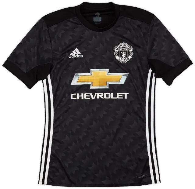 adidas 2017-18 Manchester United Away Shirt - 9/10 - (XS)