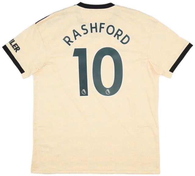 adidas 2019-20 Manchester United Away Shirt Rashford #10 (XL)